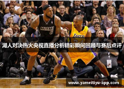 湖人对决热火央视直播分析精彩瞬间回顾与赛后点评
